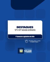 13ª e 14ª Sessão Ordinária 