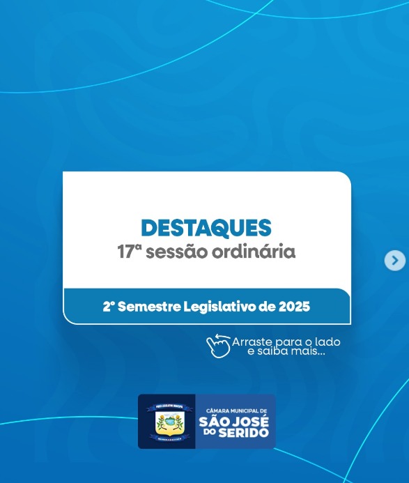 17ª Sessão Ordinária