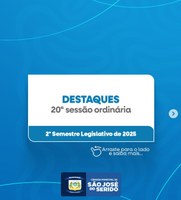 20ª Sessão Ordinária