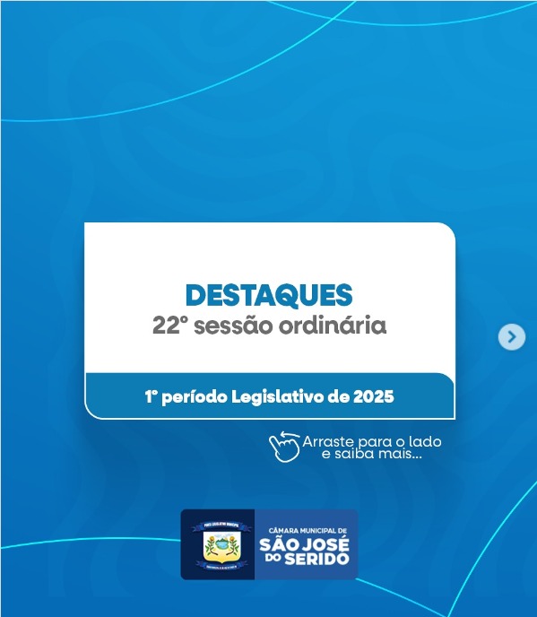 22ª Sessão Ordinária