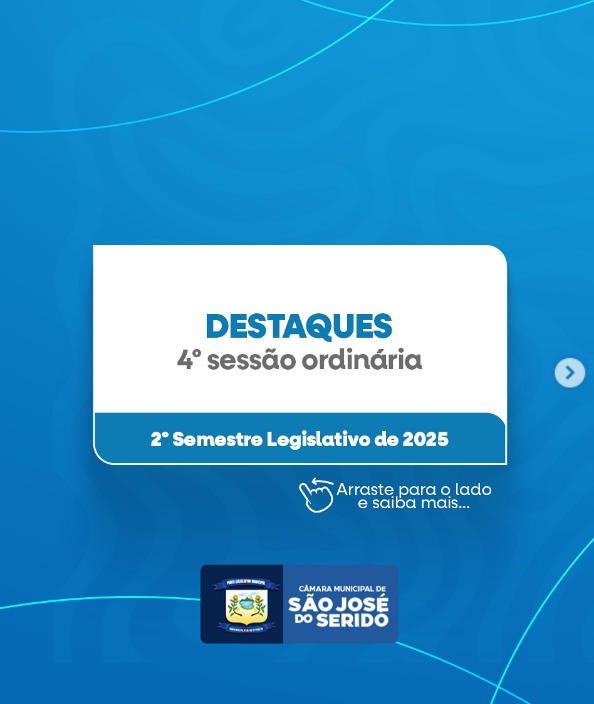 4ª Sessão Ordinária