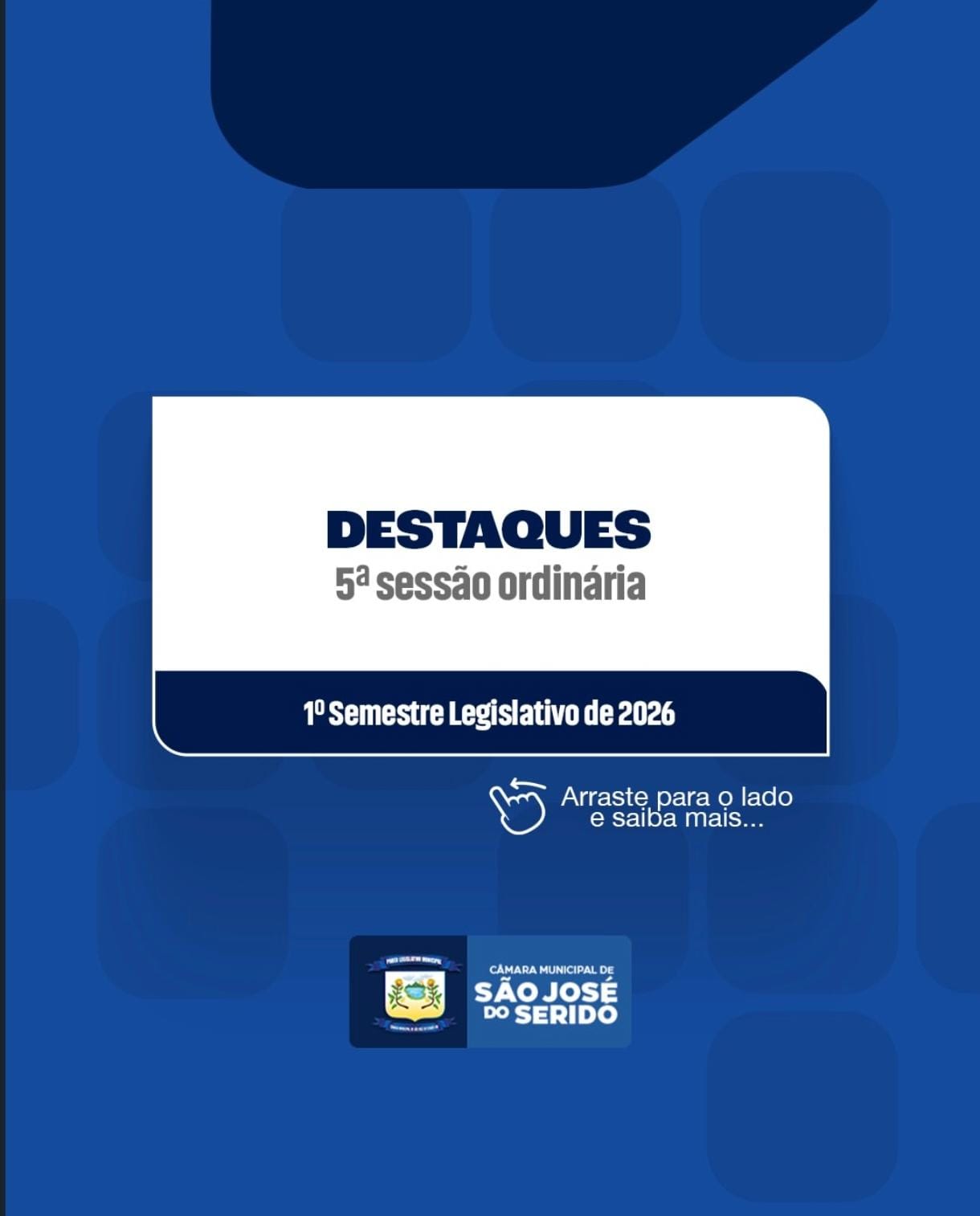 5ª Sessão Ordinária